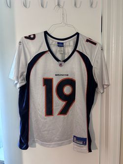 Eddie Royal #19 Denver Broncos NFL Football Jersey Reebok Women’s Size XL