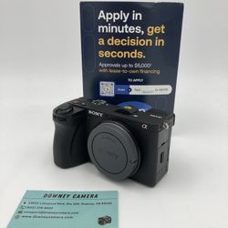 Sony a6700 Pre-Owned 