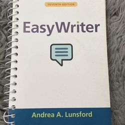 EasyWriter 7th Edition Textbook