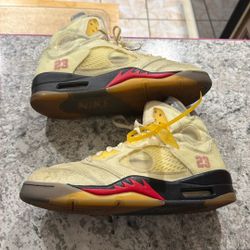 Jordan 5 Off White Sail