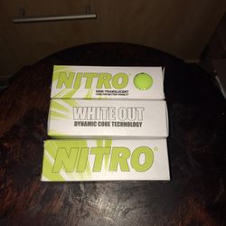 Brand New Nitro Semi-Translucent Gold Balls 