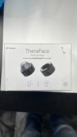 Therabody Theraface Hot And Cold Rings Black