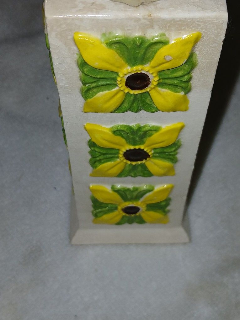 Yellow Flower Vase