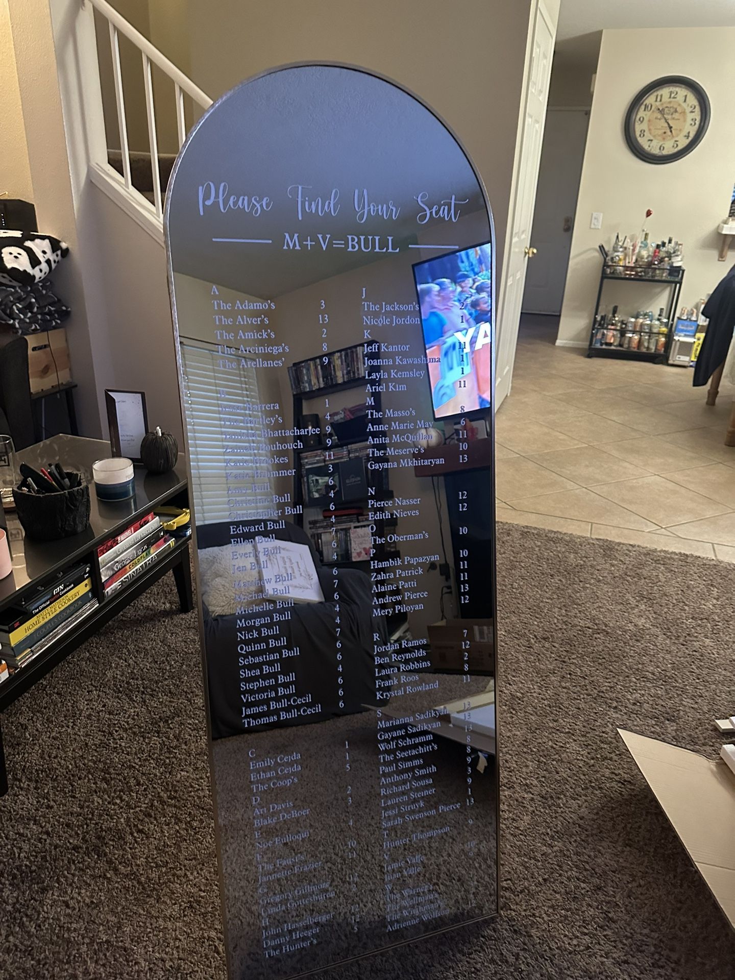 Self Standing Mirror