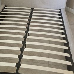 Full Size Bed Frame W/ Pull Out Drawers