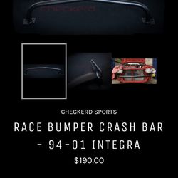 Acura Integra 94-01 Checkered Sports Crash Bar 