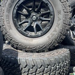 WHEELS FUEL 17” BRAND NEW