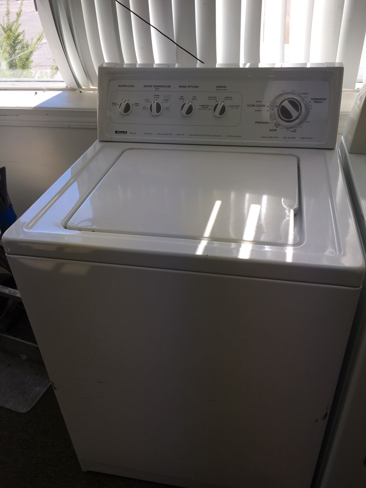 Kenmore washer