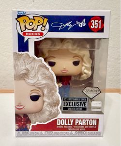 Funko Pop! Vinyl: Pop! Rocks - Dolly Parton Diamond - Entertainment Earth (Exclusive) #351