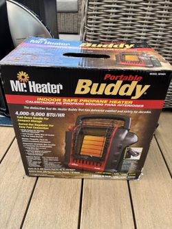 Mr. Heater Portable Buddy Propane Heater (MH9BX) - Like New