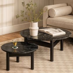 Article Marble Nesting Coffee Tables