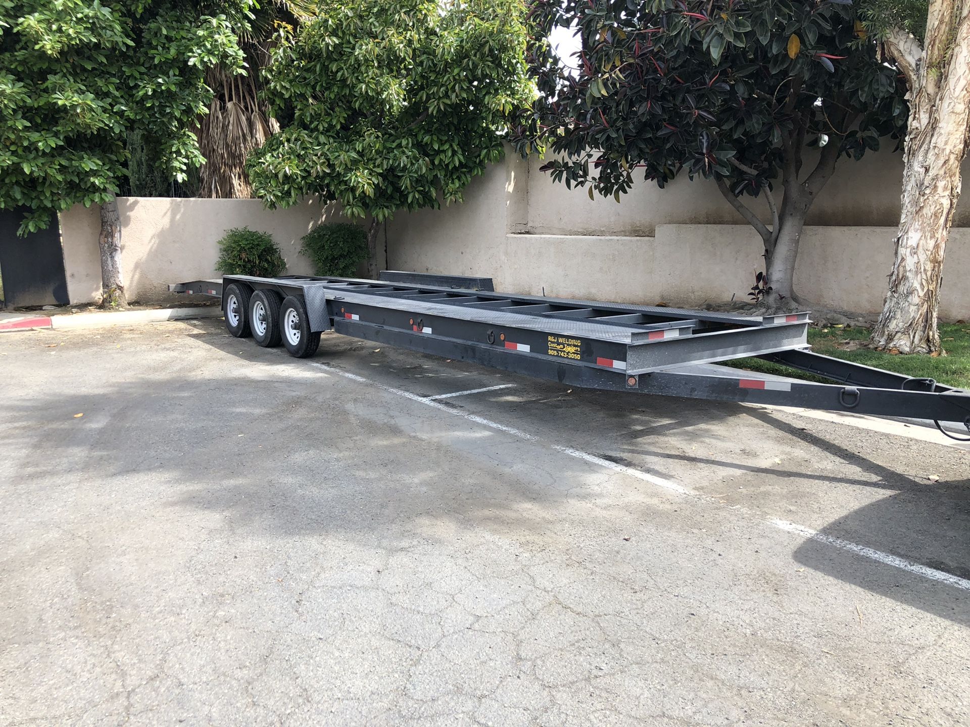 Two car trailer