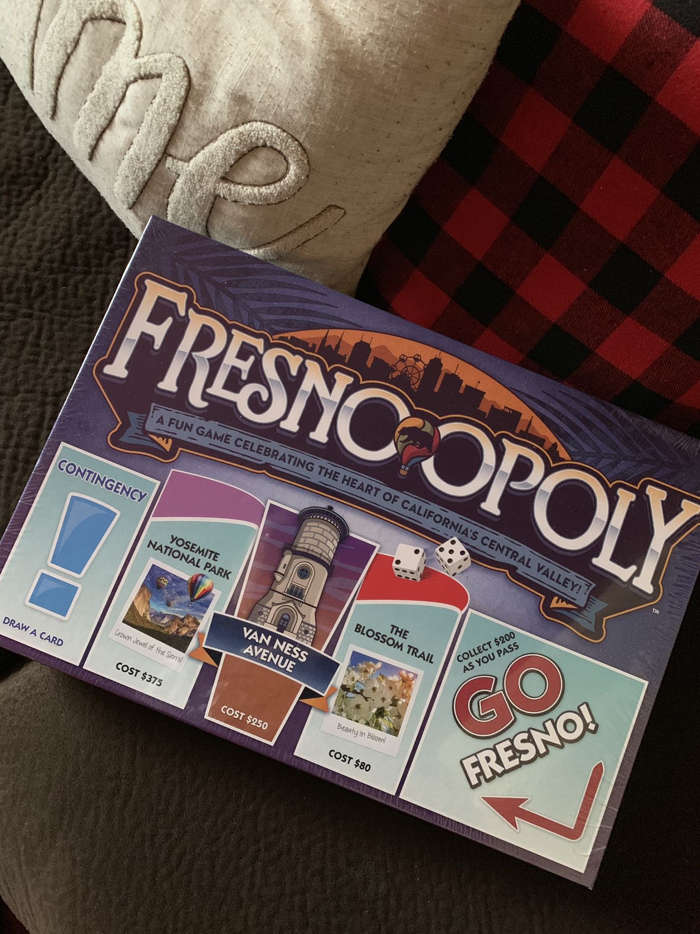 Fresno Opoly Board Game