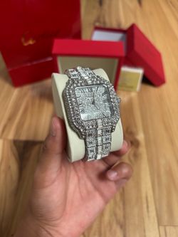 Iced out carti watch
