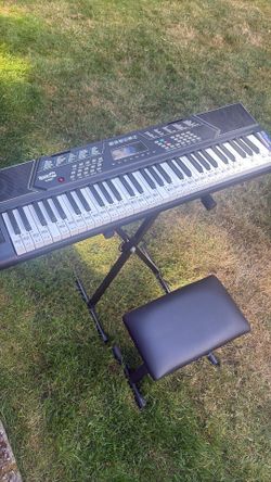 Key board  w/ Stand and stool
