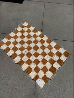 Urban Outfitters Checkered Rug