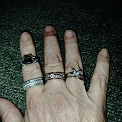 My Rings Are 925 Size 7 Women's Rings 