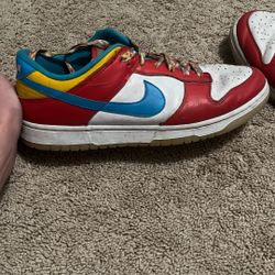 Used Size 9 Men’s Fruity Pebble Nike Dunks