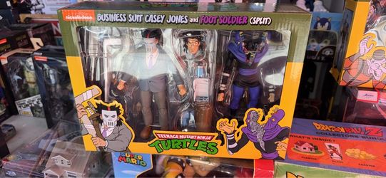 Teenage Mutant Ninja Turtles Casey Jones Split Foot Soldier NECA Figure NEW