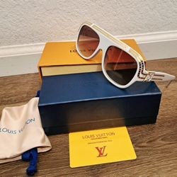 Louis Vuitton X Pharrell Williams 1.0  Millionaire Square Sunglasses Brown Gradient Lens