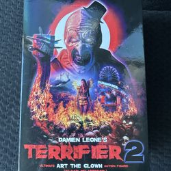 NECA Terrifier 2 2026 Blood Splattered ART THE CLOWN Ultimate Action Figure 7”
