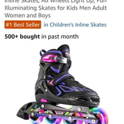 Light Up Roller Blades