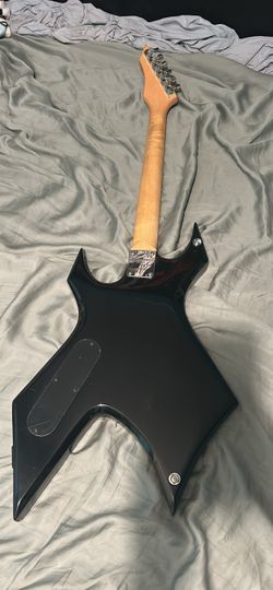 Black Warlock-Style Electric Guitar