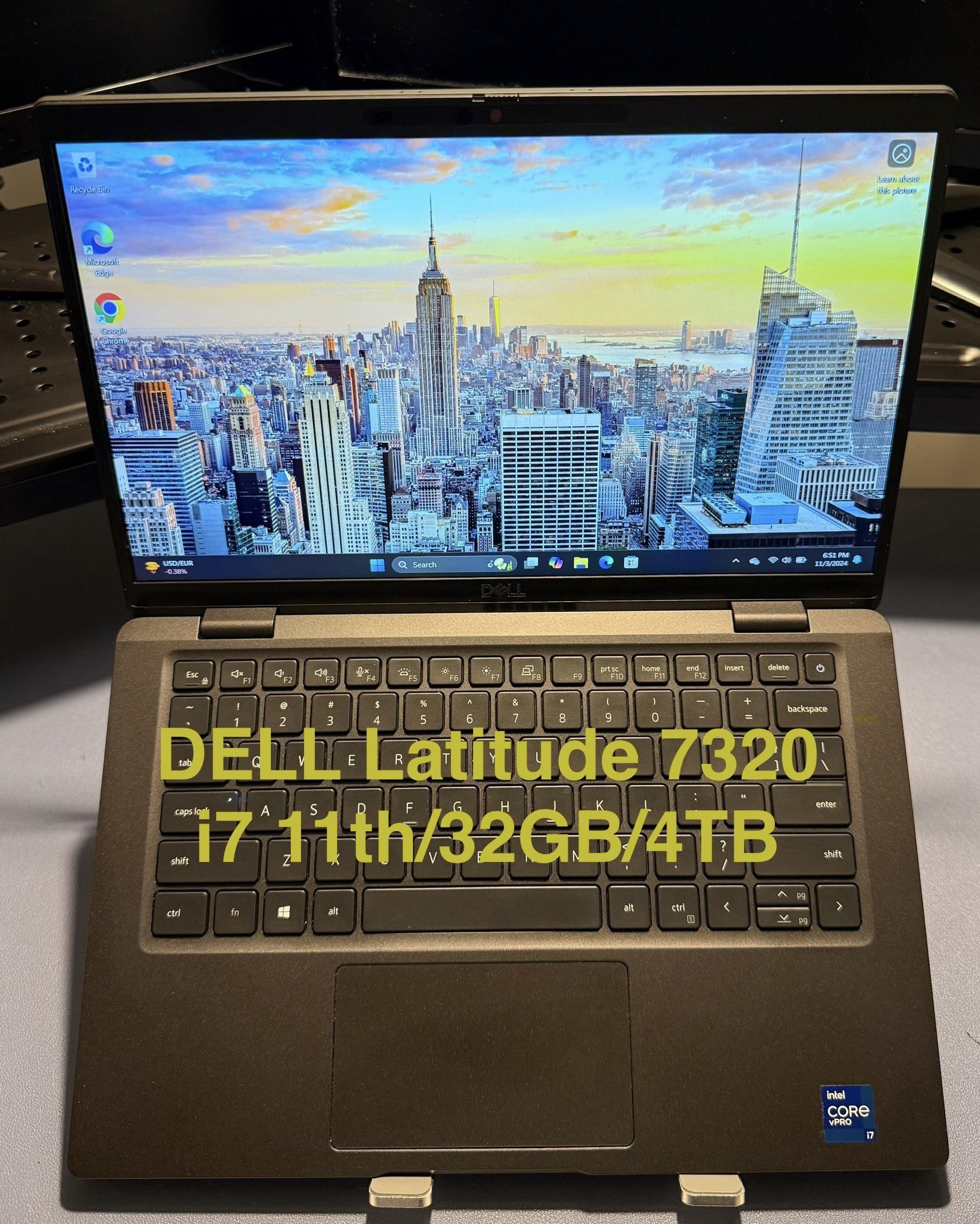 Dell Latitude 7320 i7 / 32GB Ram / 4TB SSD