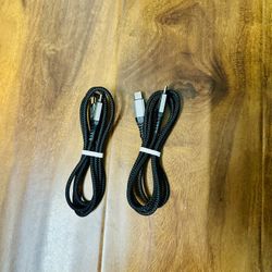 Type C to Type C Fast Charging Cable iPhone 15 16 17 iPad MacBook Samsung 3ft New condition $4/EACH