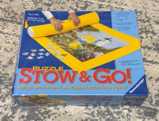 Puzzle storage tube