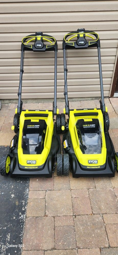 RYOBI
ONE+ HP 18V Brushless 20 in. Cordless Battery Walk Behind Self-Propelled Lawn Mower