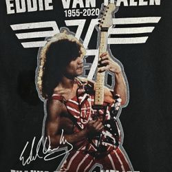 Eddie Van Halen Thanks For the Memories Men's Black Graphic T Shirt Size Medium 
Excellent condition 
No fading 
No rips 
💯 cotton 
