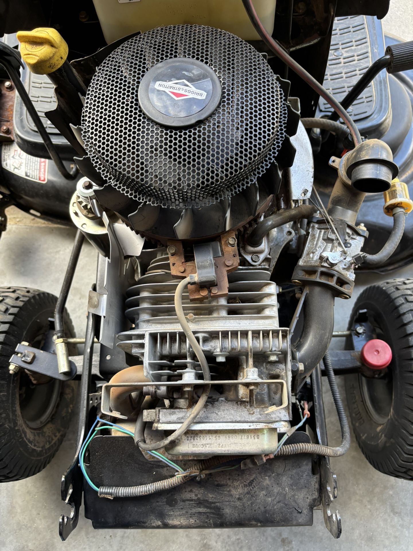 Craftsman 46 Inch Deck, Riding Lawnmower