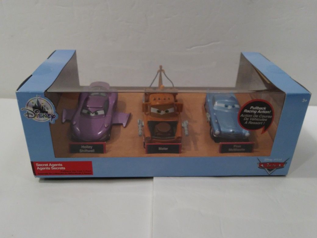 Disney Pixar Cars 2 Secret Agents 3pc Set