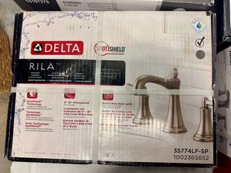 Delta Rila Two Handle Widespread Bathroom Faucet