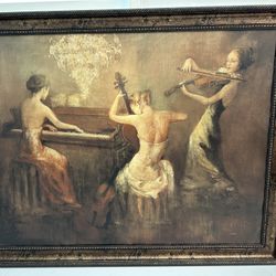 Giclee "Rhapsody in Twilight" by Claudette Embellished Giclee