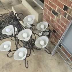 Vintage Working Chandeliers And Sconces