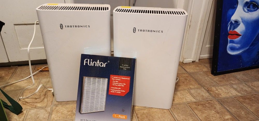 Air Purifier X 2 Plus Extra Filter- Taotronics