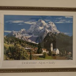 Large Framed Art - Monte Pelmo, Dolomite Alps (Italy)