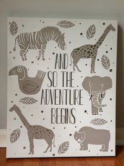 Nursery Animal Wall Pictures