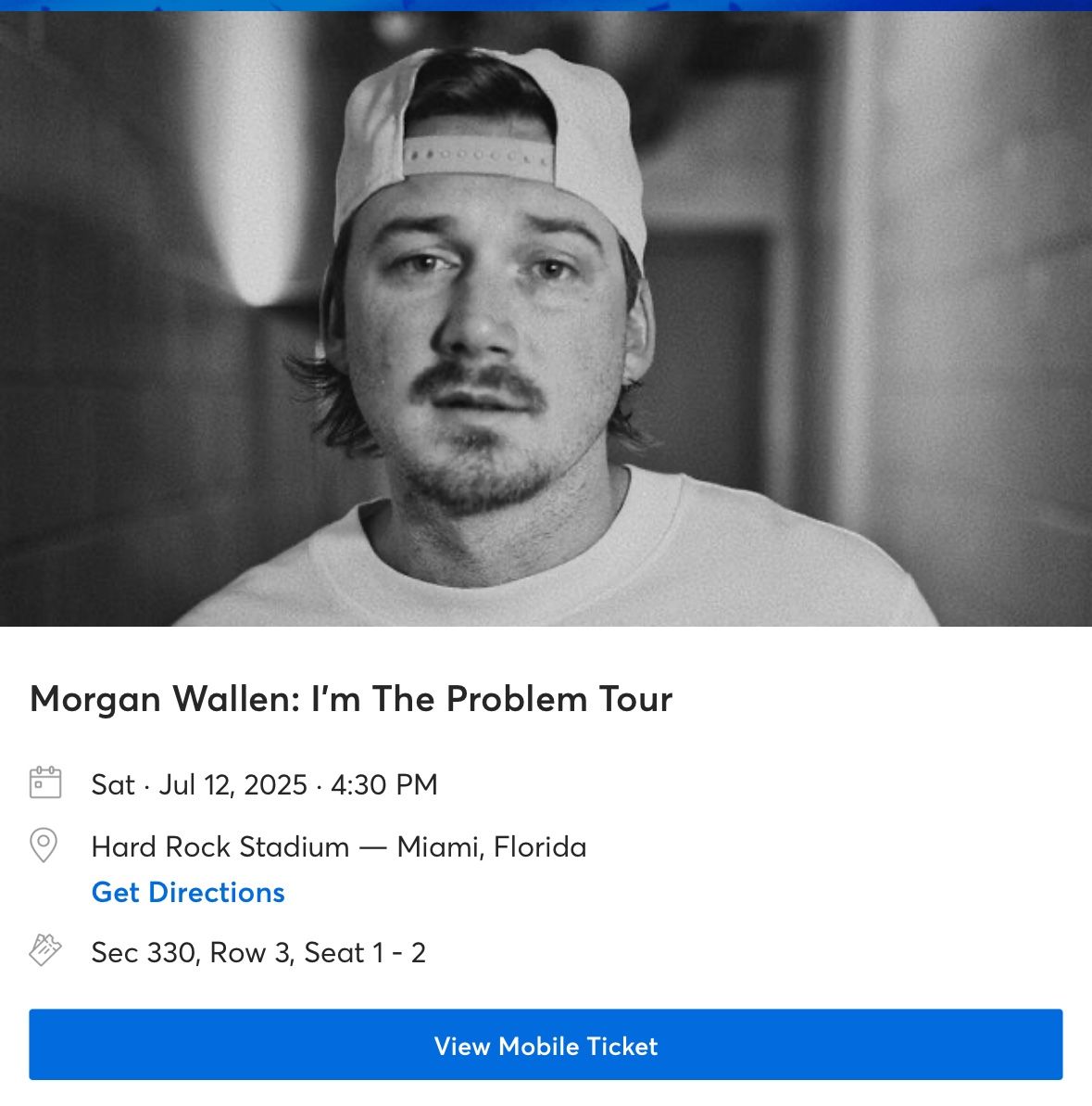 Morgan Wallen Tickets Florida