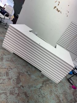 White U Desk