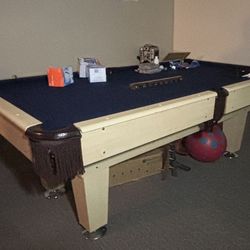 🎱 Sportcraft 2-in-1 Pool & Ping Pong Table – Great Condition!