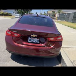 2016 Chevy Malibu Burgundy 