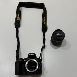 Nikon D5600 with Kit lens 18-55mm f/3.5-5.6