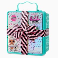 L.O.L Surprise Deluxe Present with Limited Edition Doll and Pet