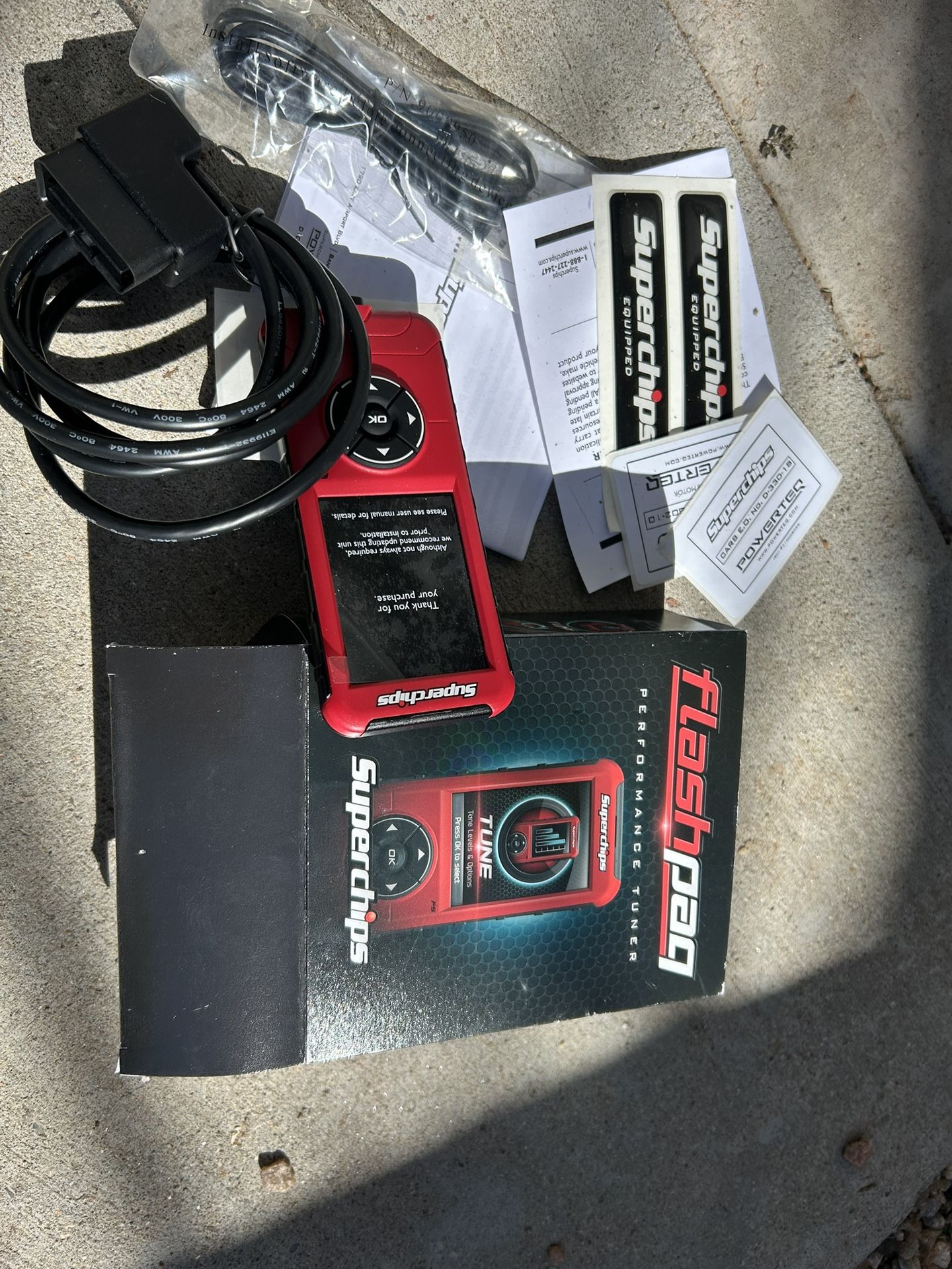 Flashpac Superchip Tuner 99-06 Chevy GMC Gas