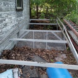 6 Ft Aluminum Ladder Rack For 6-ft Bed Truck I Also Have 6 Ft Boxes For Sale As Well That's Good