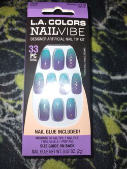 LA Colors Mermaid Style Nails