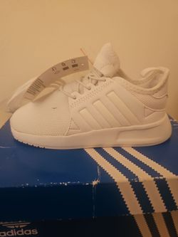 Adidas white size 10k